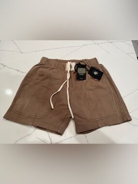 Darc Sport Brown Men’s Casual Drawstring Shorts